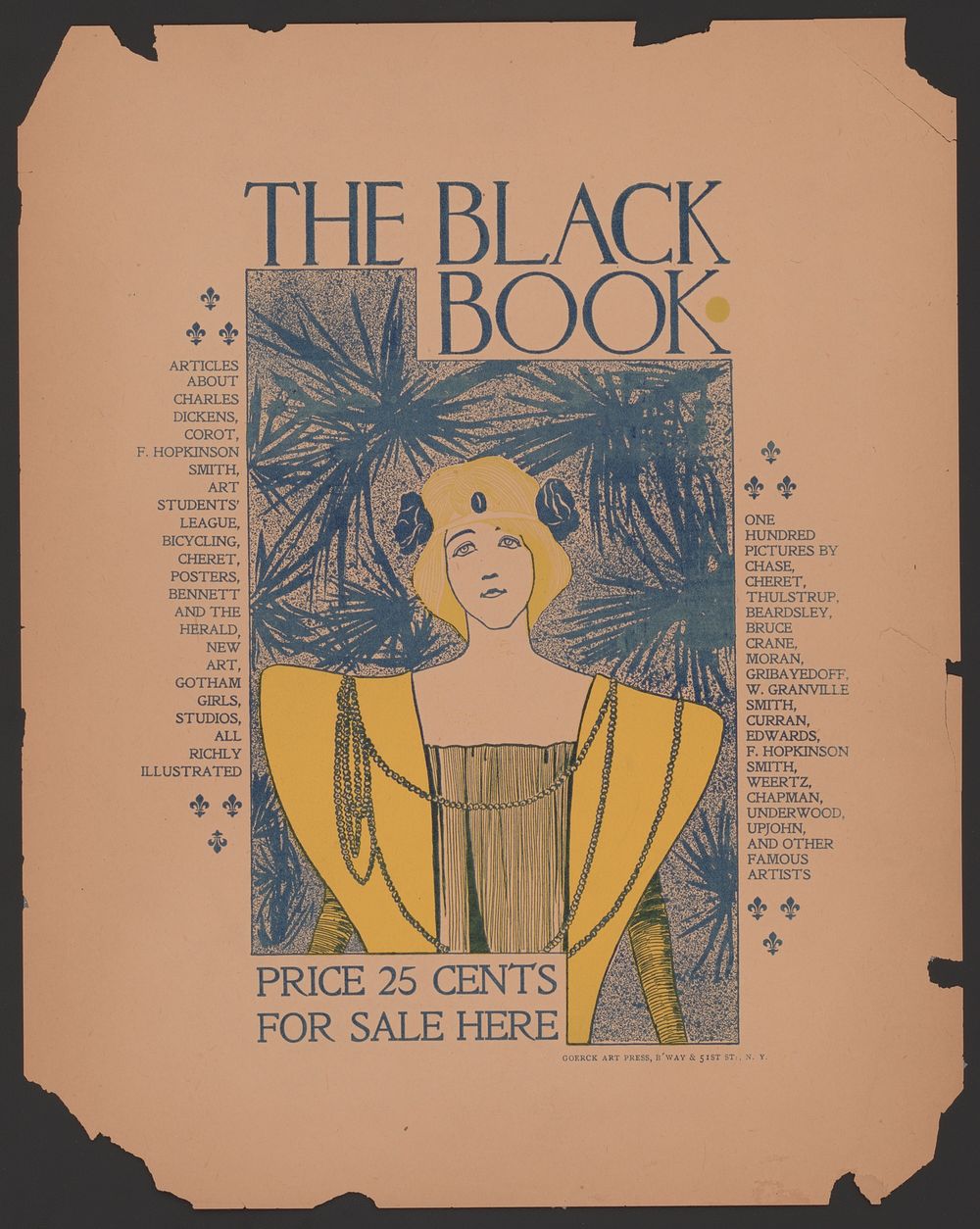 The Black Book. price 25 cents, for sale here.