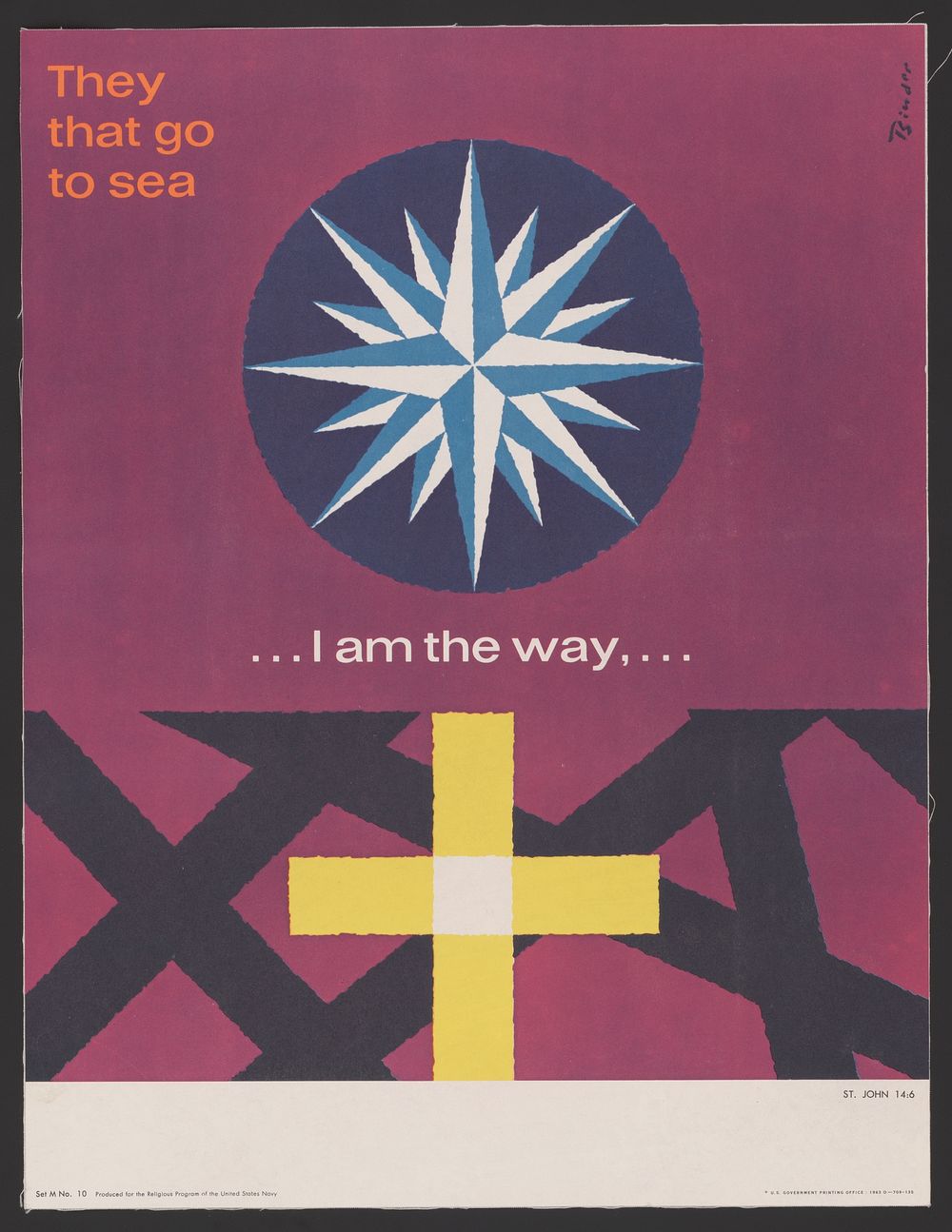 I am the way... St. John 14:6. (1963) poster. Original public domain image from Library of Congress. Digitally enhanced by…