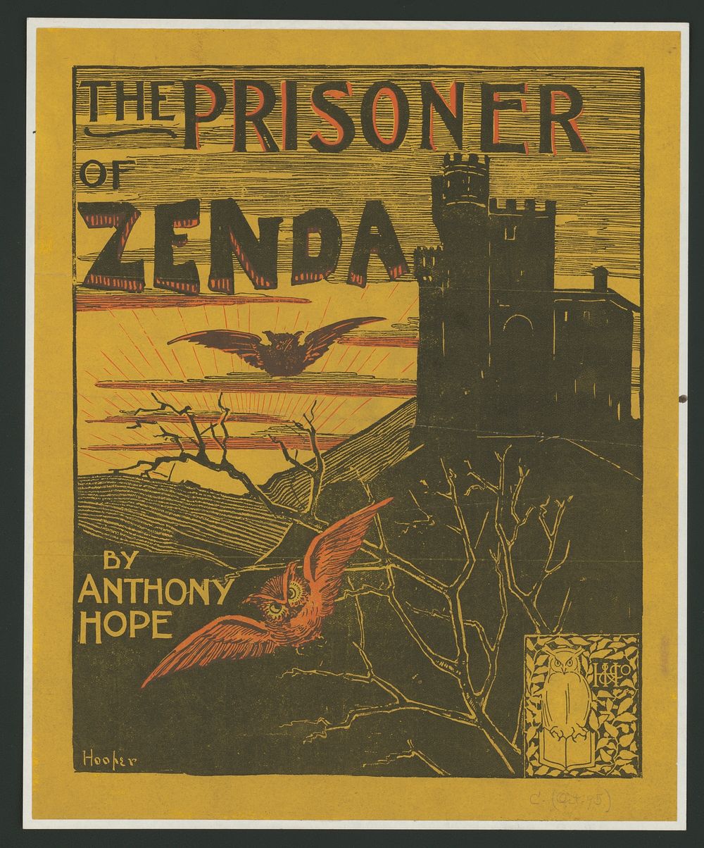 The prisoner of Zenda by Anthony Hope  Hooper.