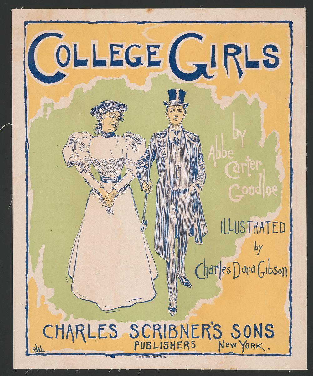College girls by Abbe Carter Goodloe, illustrated by Charles Dana Gibson.