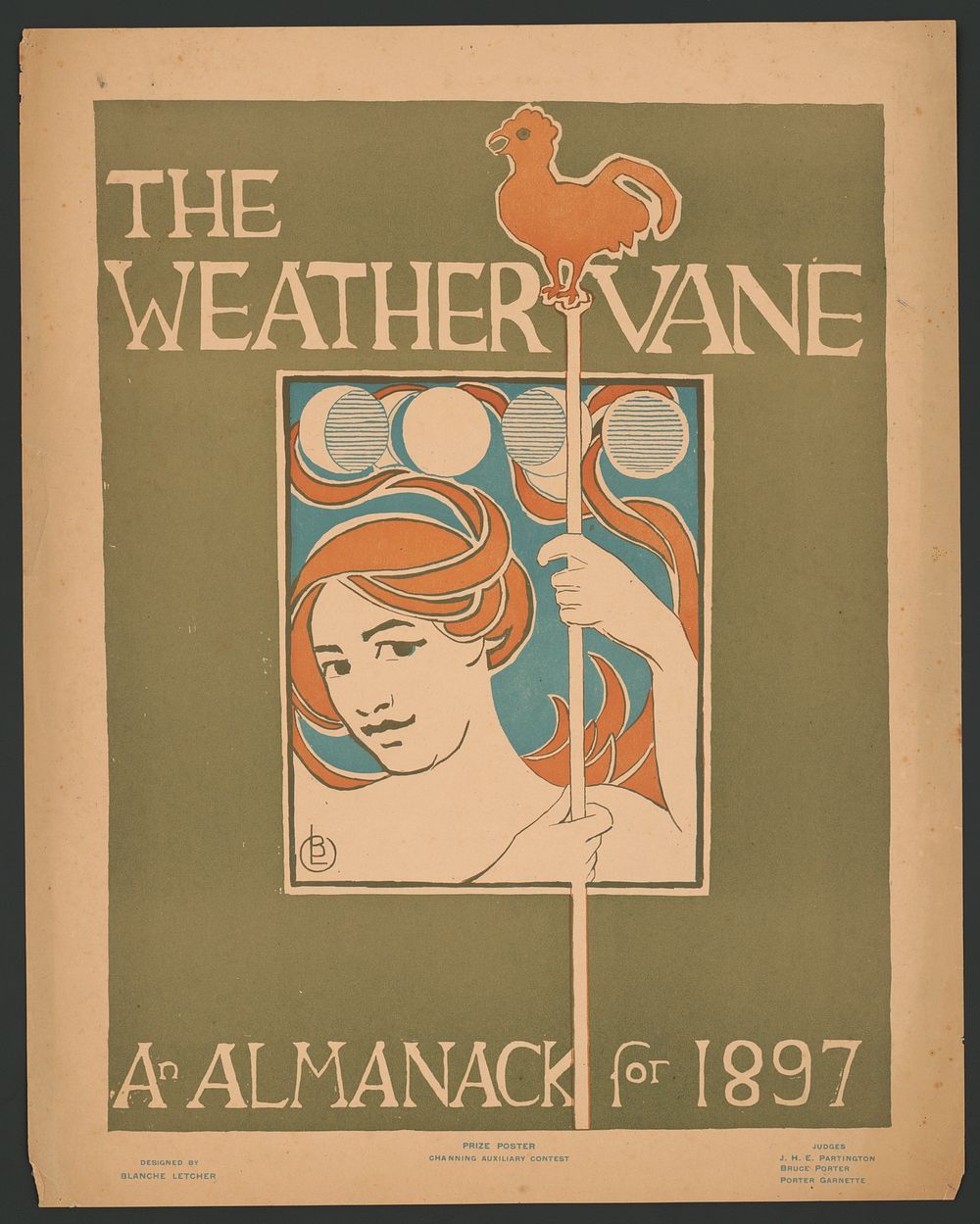 The weathervane, an almanack for 1897.