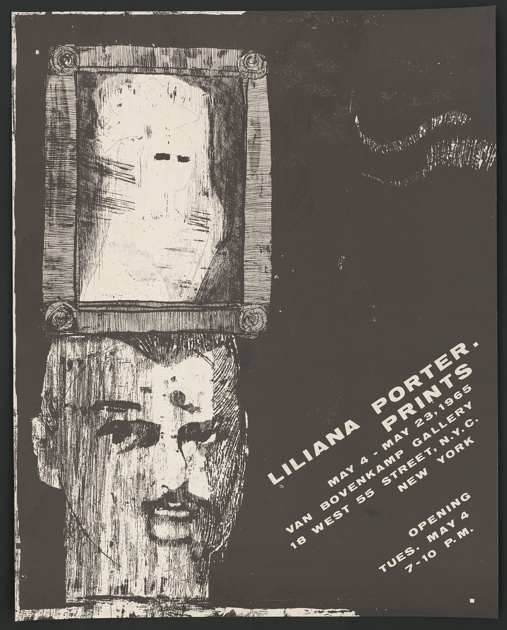 Liliana Porter. Prints May 4 - May 23, 1965. Van Bovenkamp Gallery