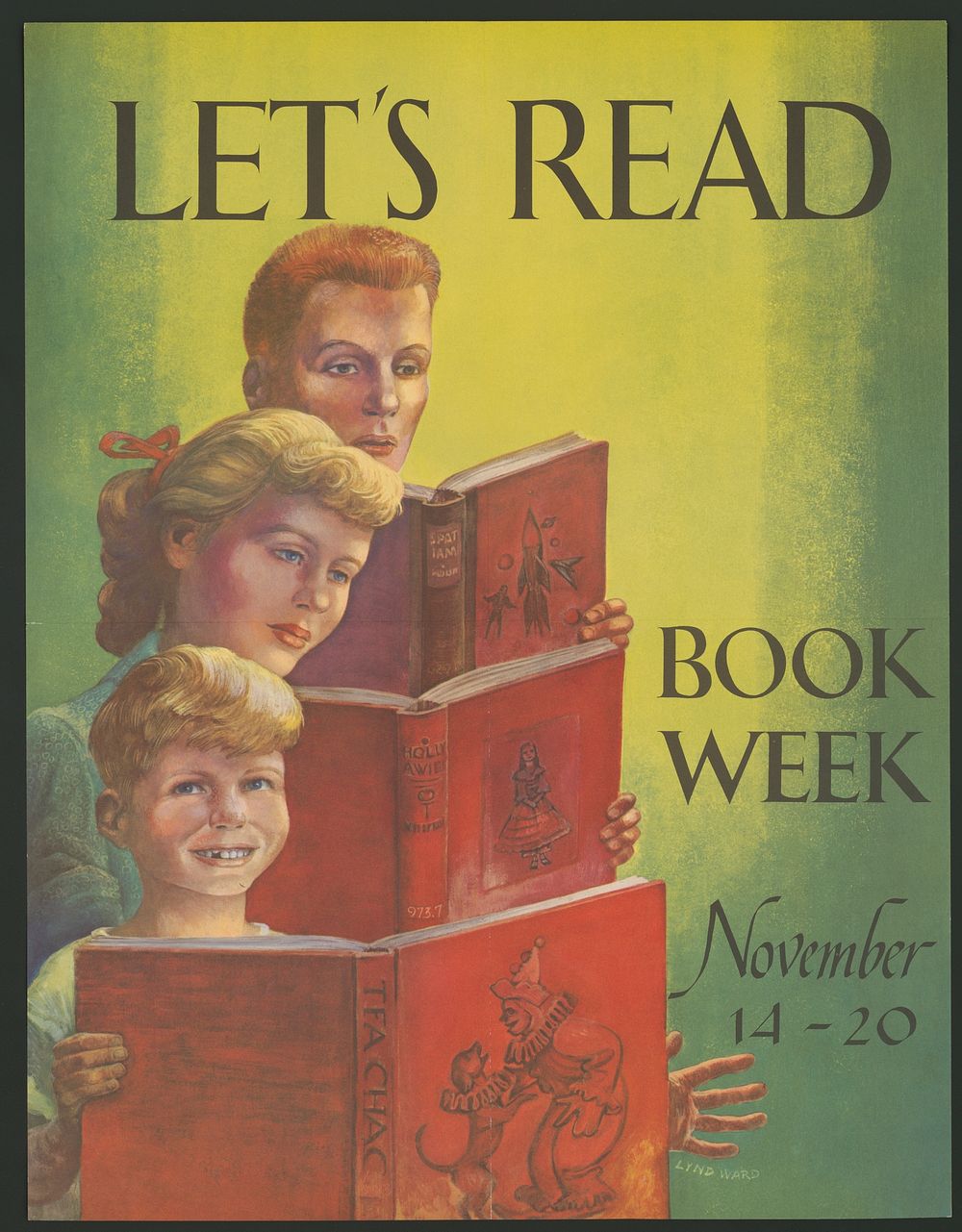 Let's read, book week, Nov. 14-20