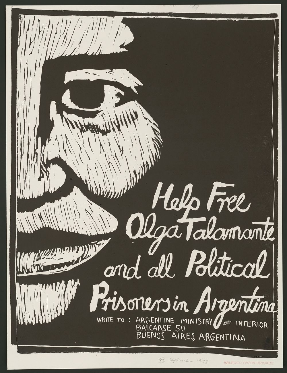Help free Olga Talamante and all political prisoners in Argentina