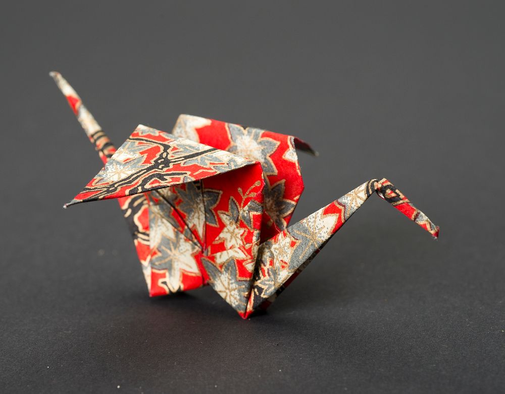 Floral Origami Crane, Ira Blount