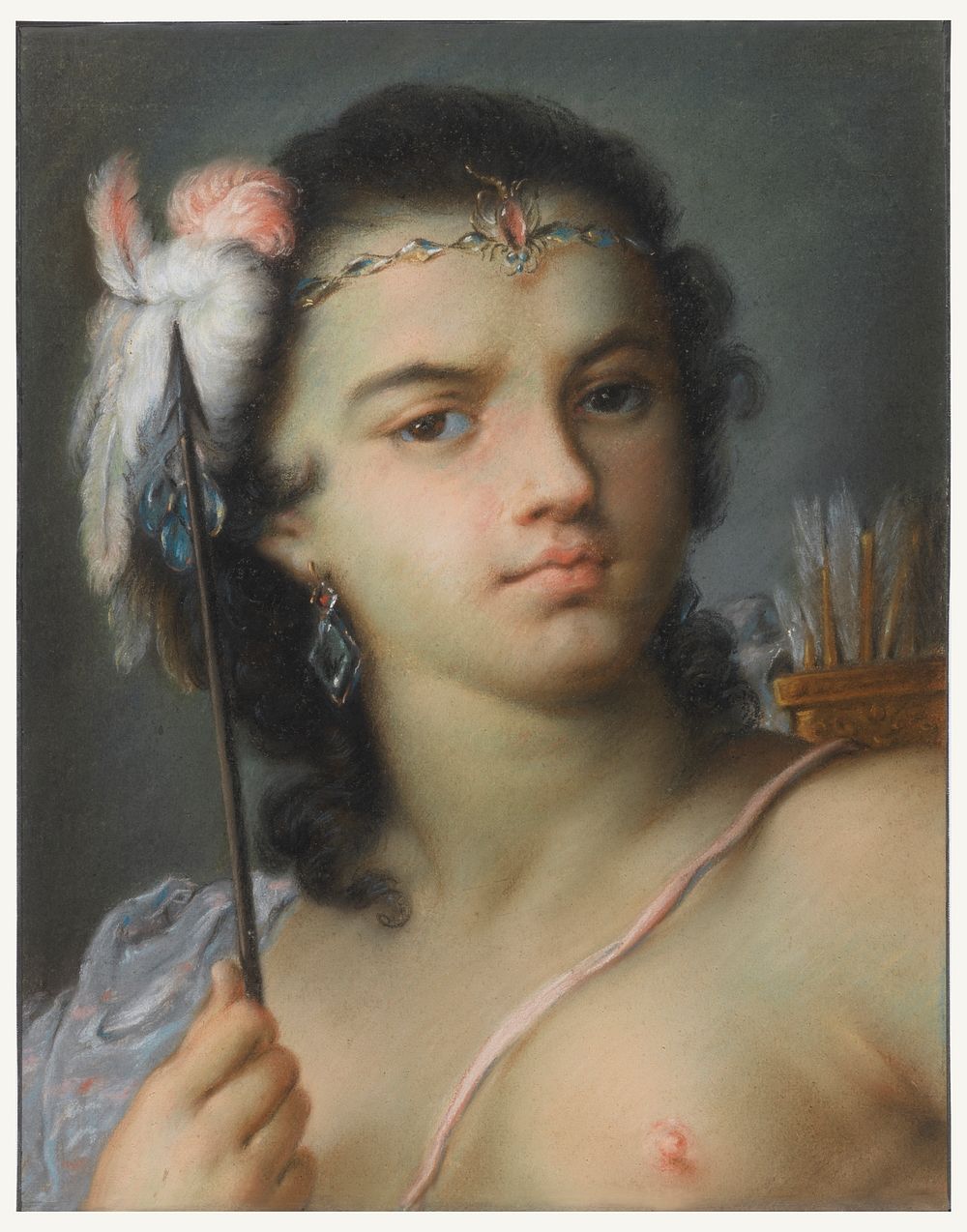 Personification of America, Rosalba Carriera