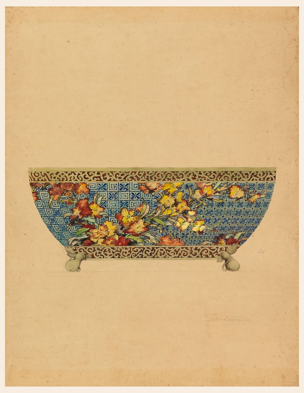 Design for a Jardinière