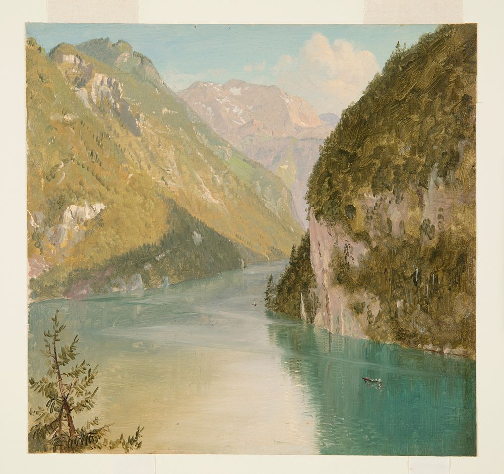 Königssee, Bavaria, Frederic Edwin Church