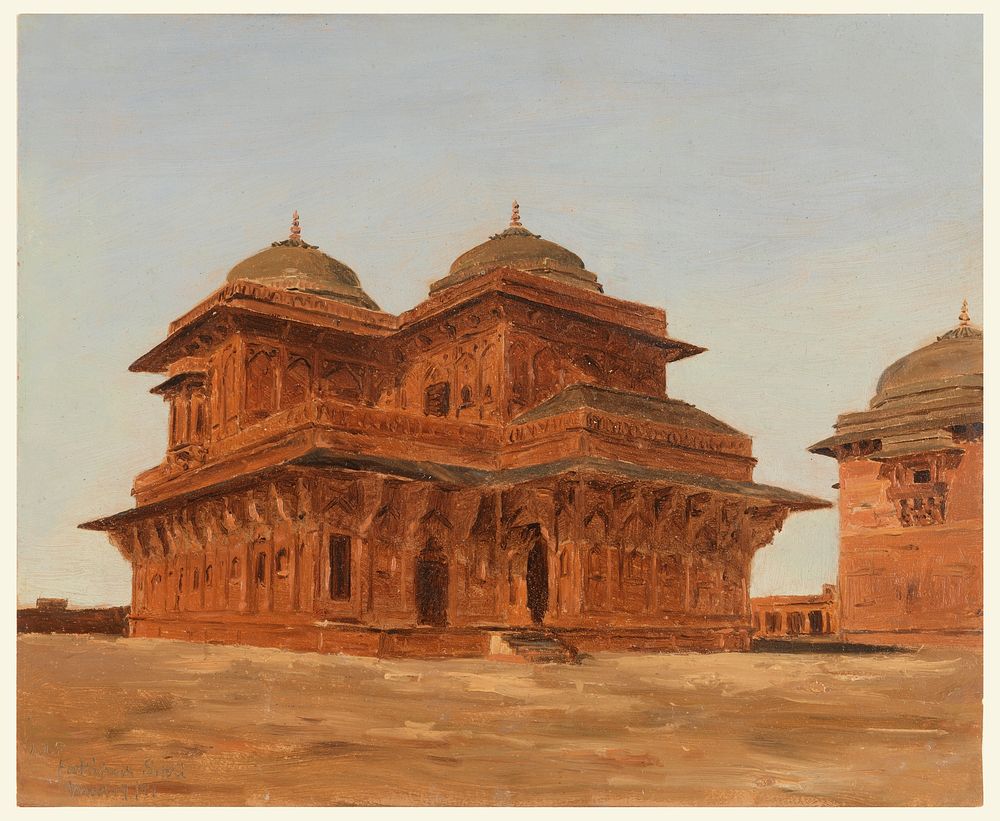 Fatehpur Sikri, Birbal’s Palace, India, Lockwood De Forest