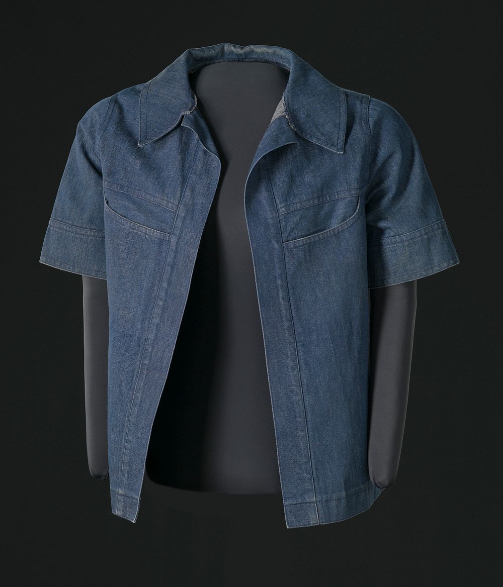 Denim jacket designed by Arthur McGee, National Museum of African American History and Culture