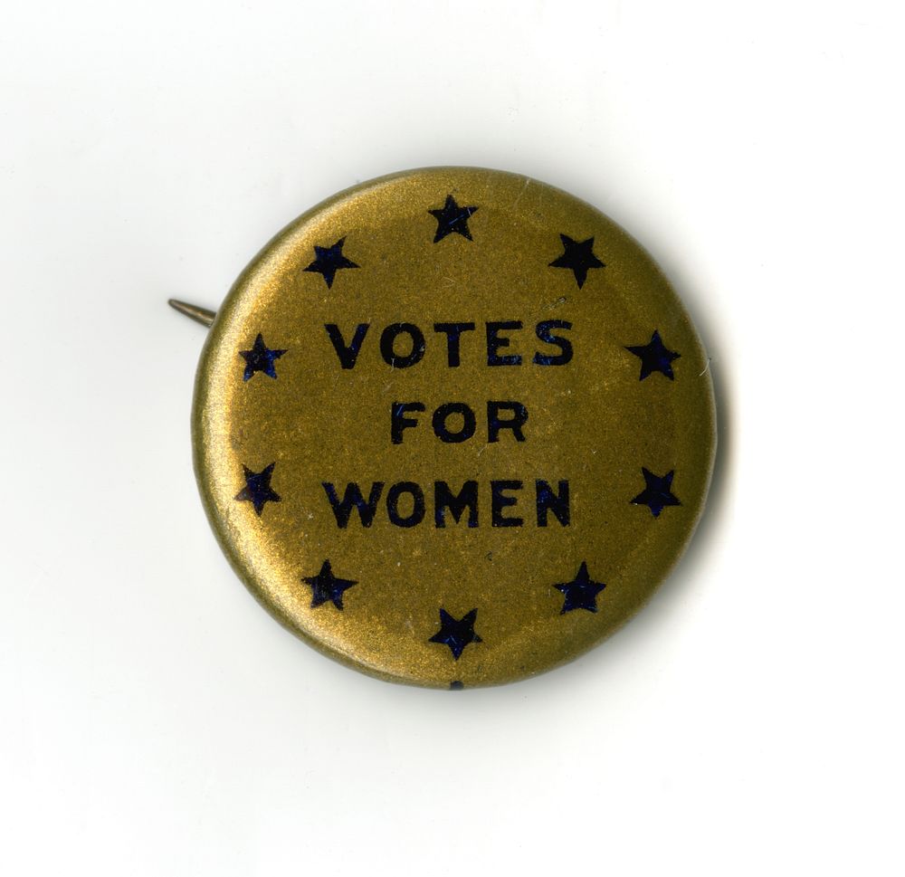 Woman Suffrage Button