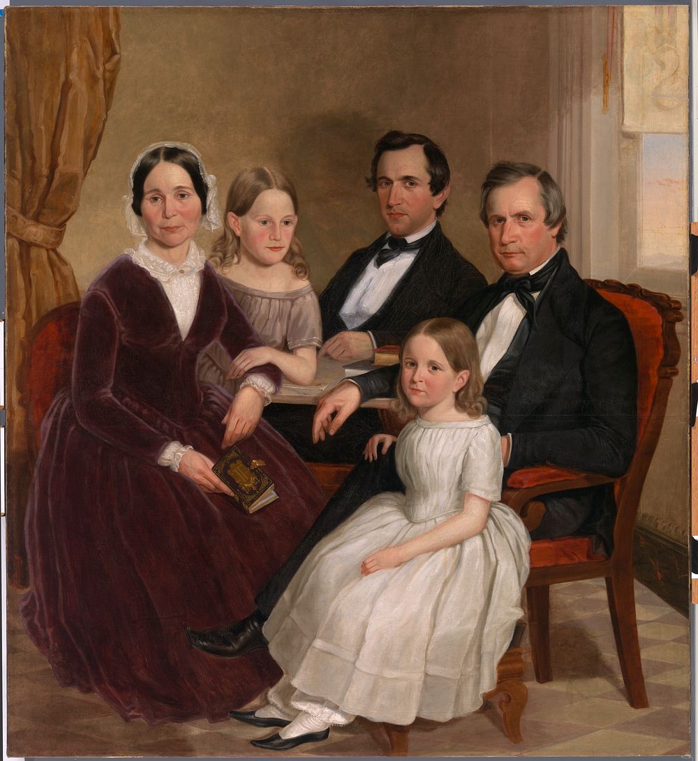 William Jervis Hough and Family, J. Brayton Wilcox