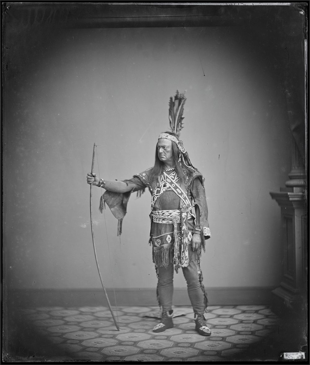 Edwin Forrest as Metamora