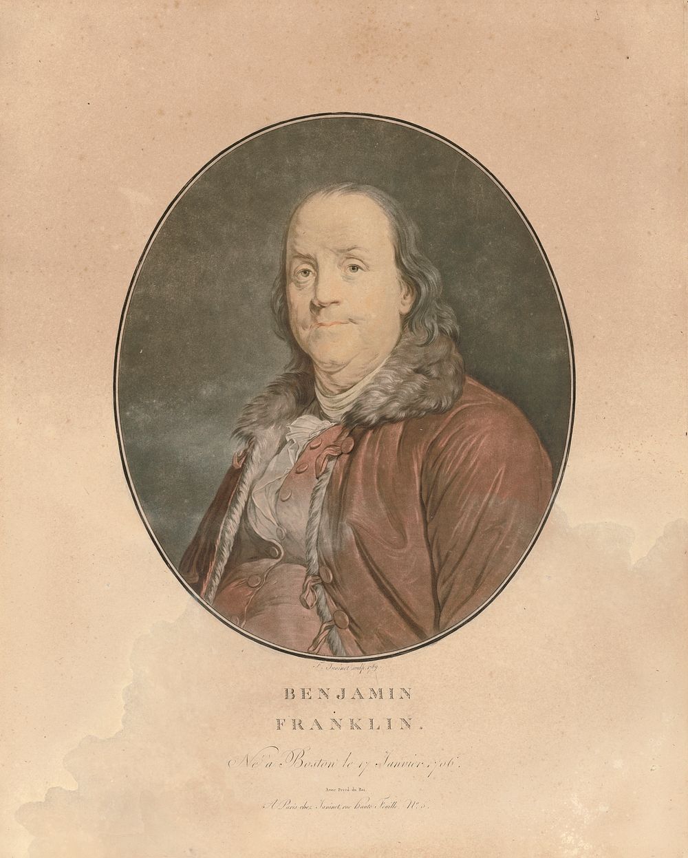 Benjamin Franklin, Jeanfranois Janinet