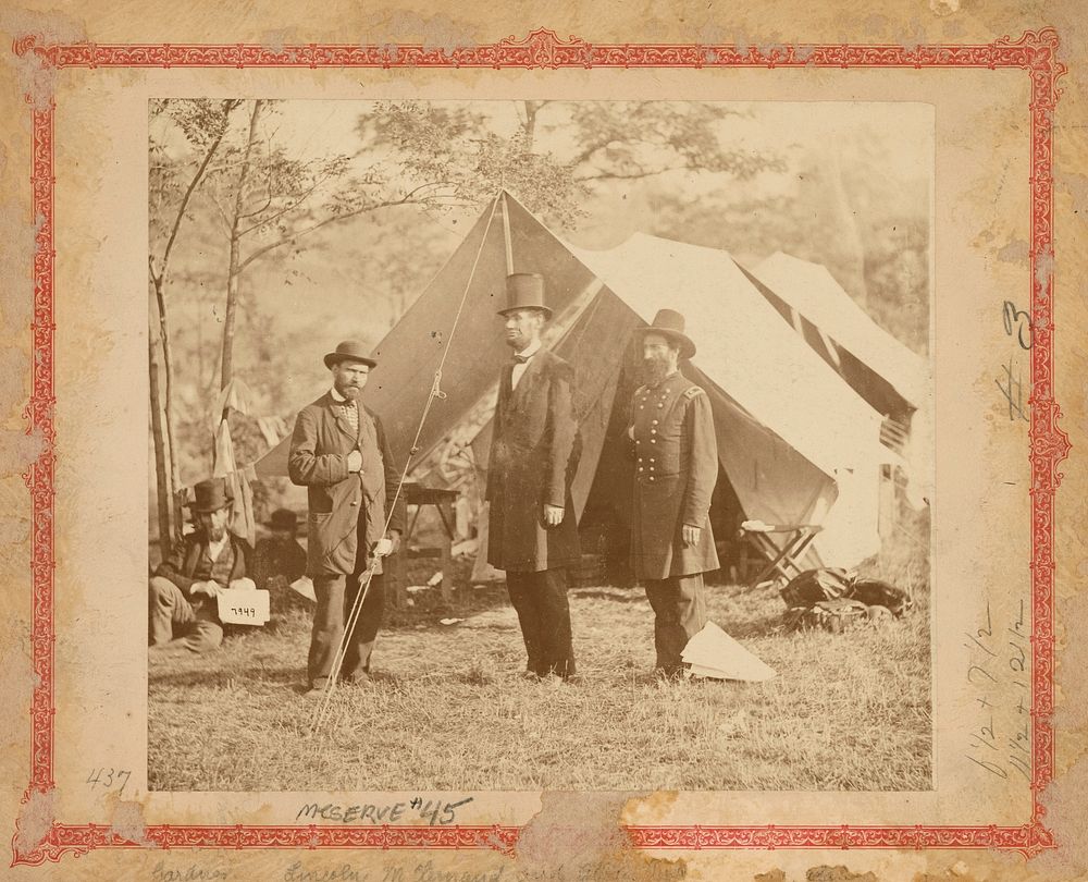 Abraham Lincoln, John McClernand, and Allan Pinkerton