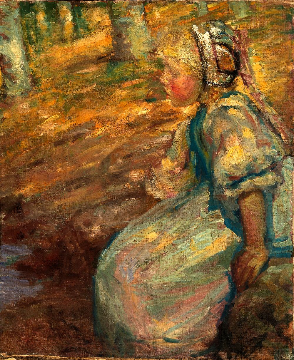 Peasant Girl by Alice Pike Barney