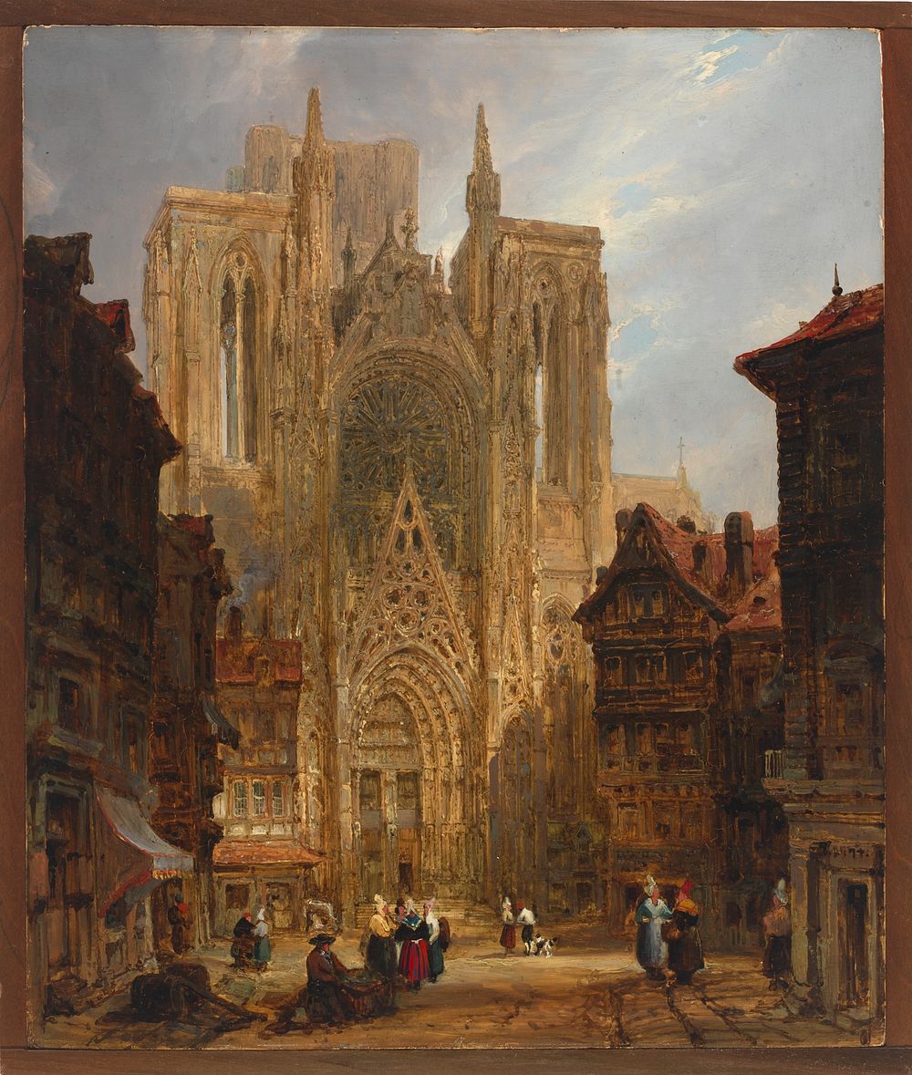 Rouen Cathedral, David Roberts