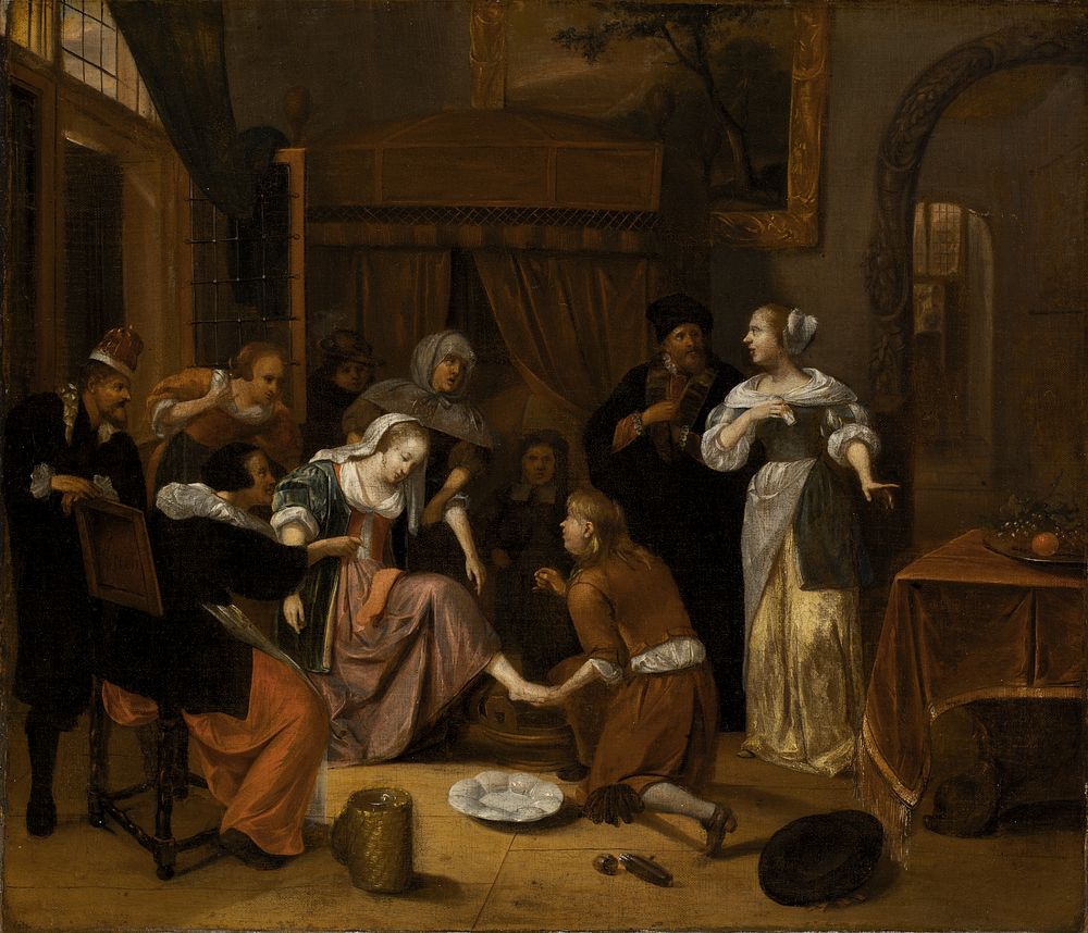 The Doctor's Visit, Smithsonian American Art Museum, Bequest of Mabel Johnson Langhorne
