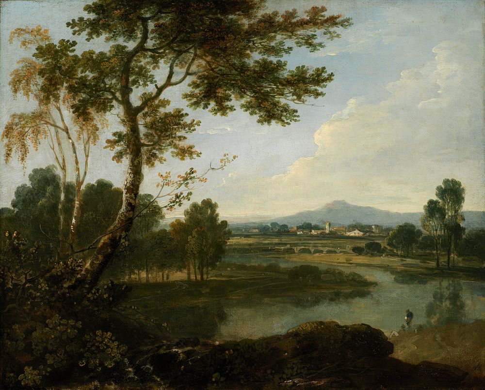 Landscape in Italy, Smithsonian American Art Museum, Bequest of Mabel Johnson Langhorne