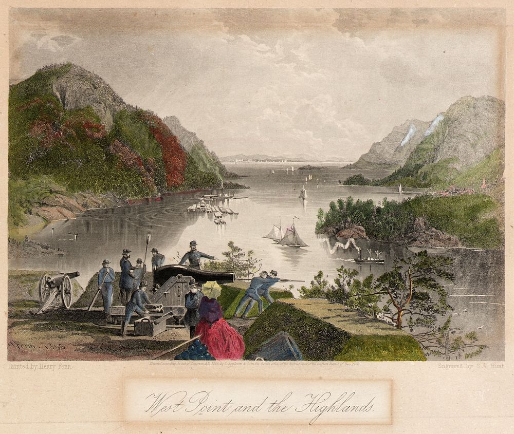 West Point and the Highlands, Samuel Valentine Hunt