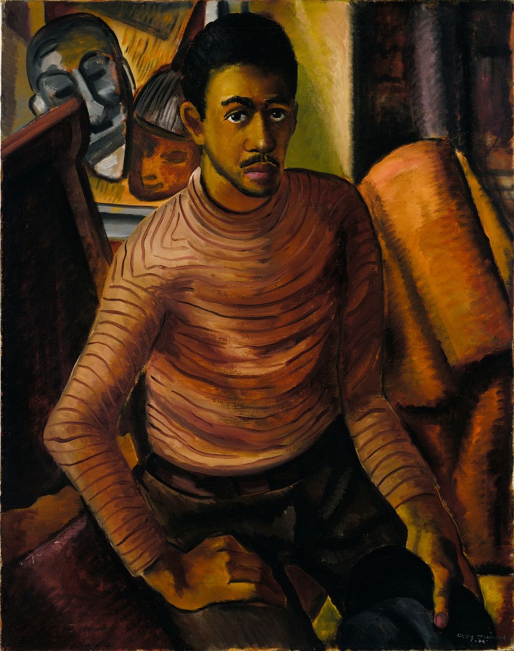 Self-Portrait, Malvin Gray Johnson