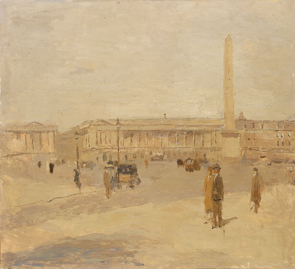 Place de la Concorde no. III by Frank Edwin Scott