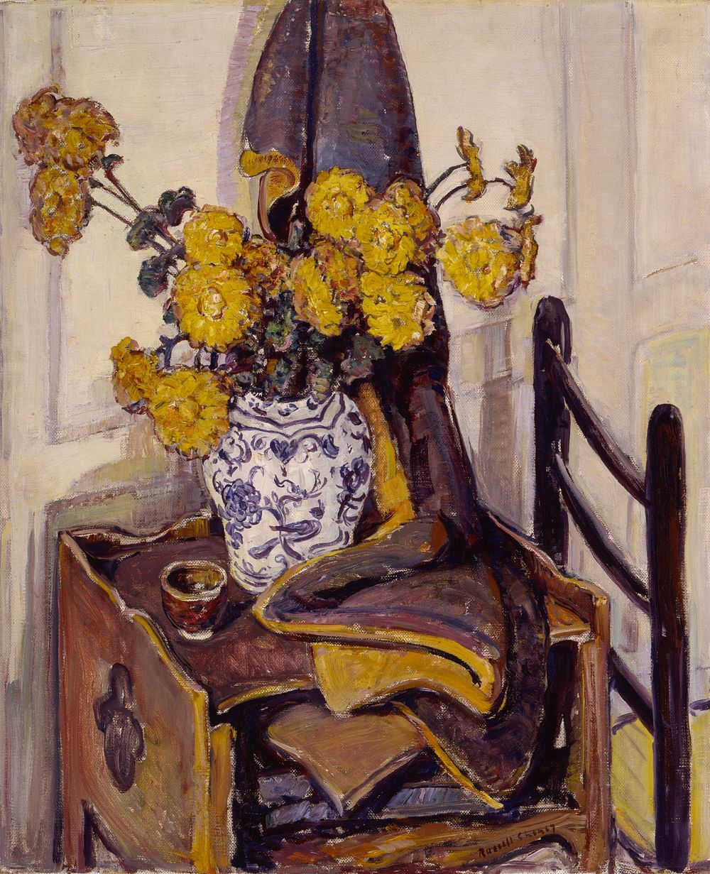 Still Life with Flowers, Russell Cheney