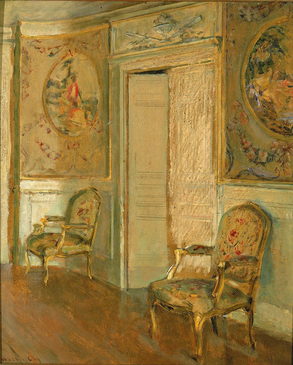 Untitled (Interior View), Walter Gay