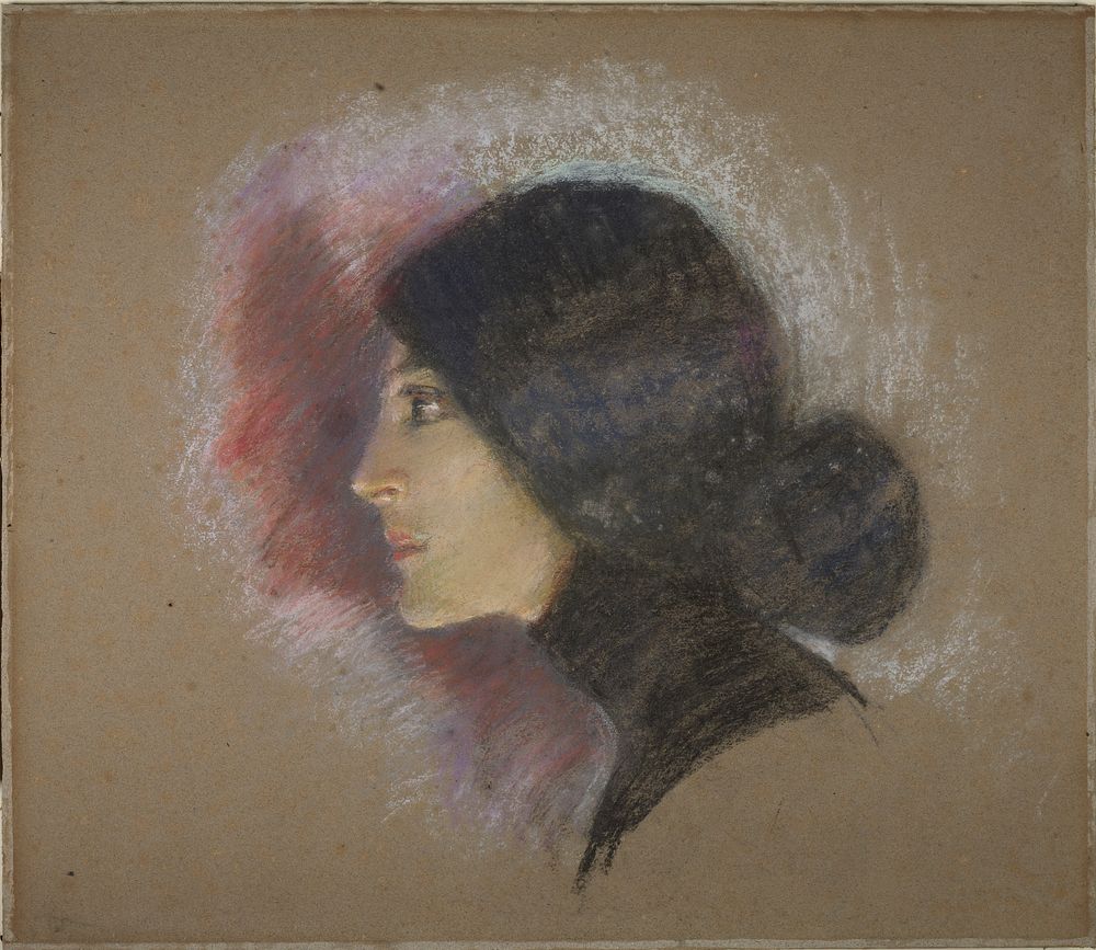 Vamp of 1900 (Lottie Stein) by Alice Pike Barney