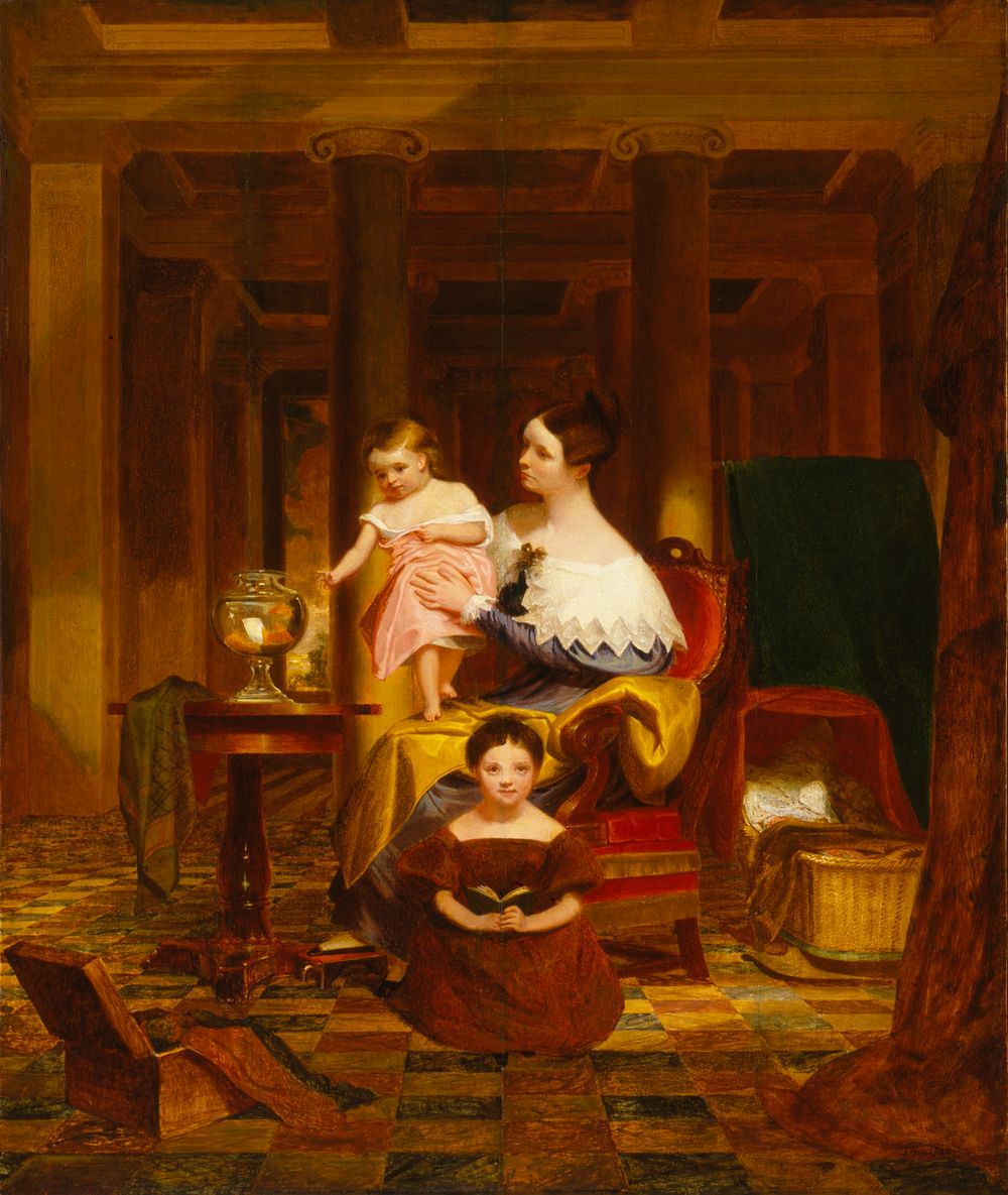 The Goldfish Bowl (Mrs. Richard Cary Morse and Family), Samuel Finley Breese Morse