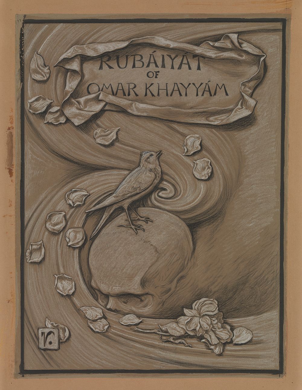 (Illustration for Rubáiyát of Omar Khayyám) Omar's Emblem