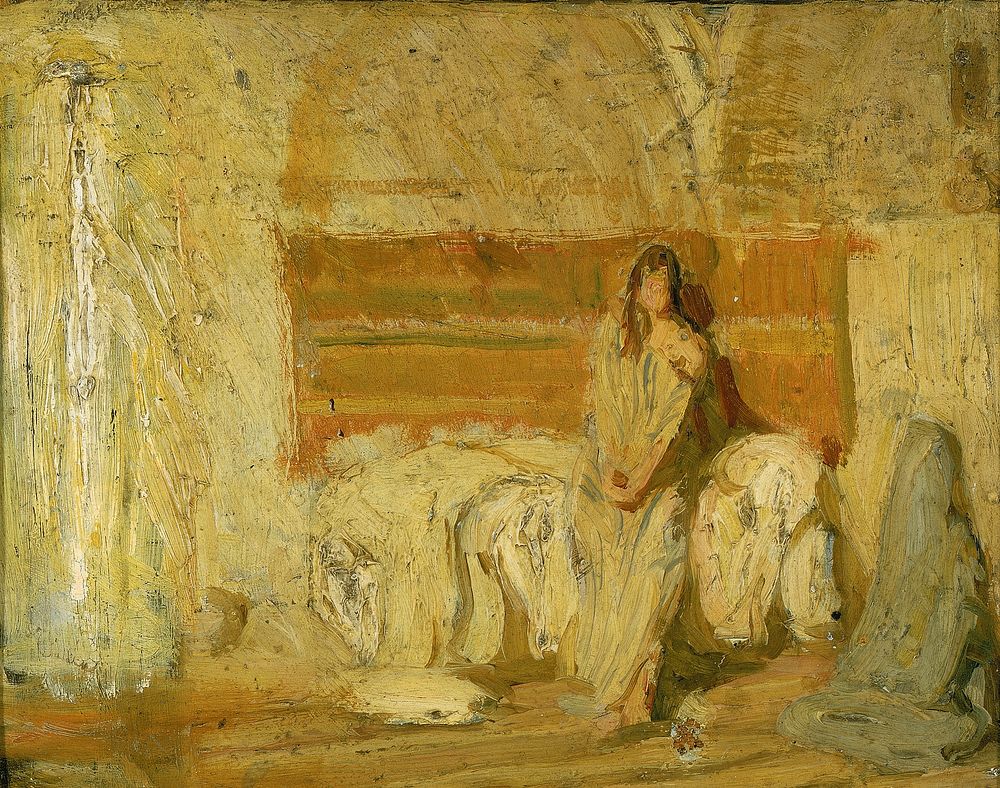 Study for the Annunciation, Henry Ossawa Tanner