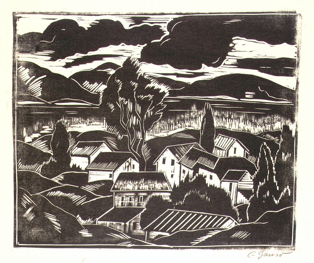 Landscape, Emil Ganso