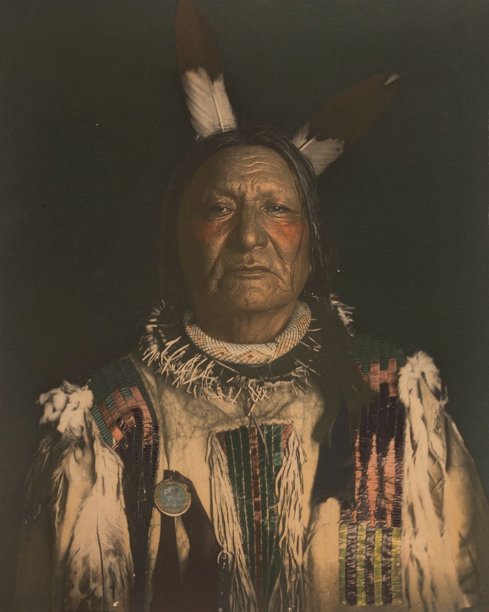 Not Afraid of the Pawnee--Yanktonai Sioux Chief, De Lancey Gill