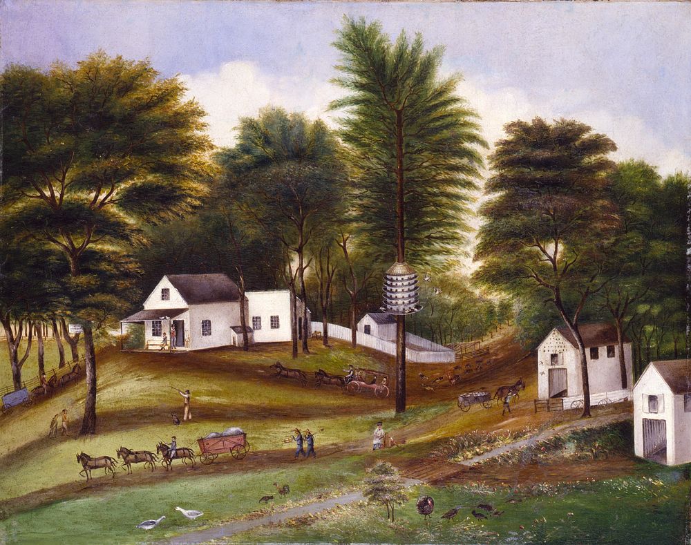 Landscape (possibly of Staten Island, New York)