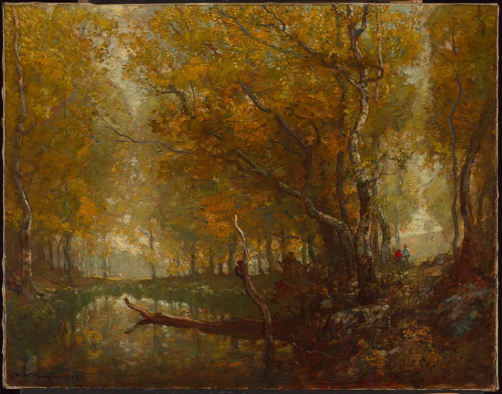 Bradbury's Mill Pond, no. 2, Henry Ward Ranger