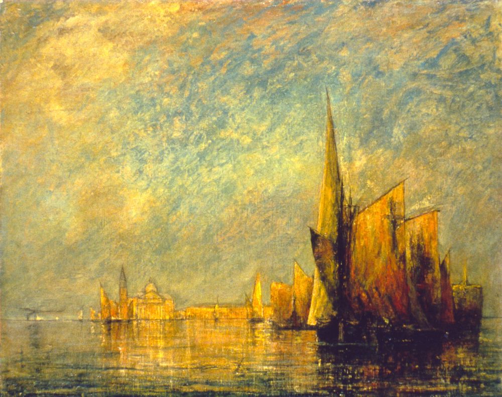 Sunset, San Giorgio, Venice, William Gedney Bunce