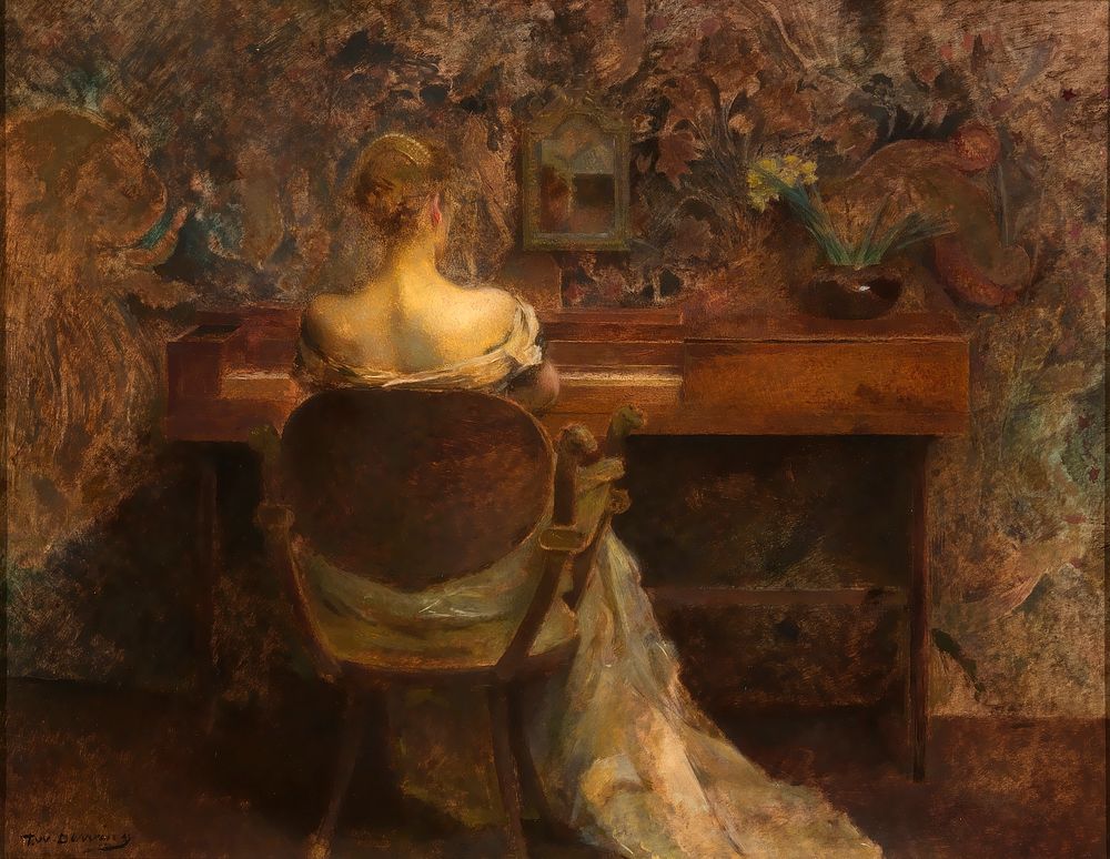 The Spinet, Thomas Wilmer Dewing