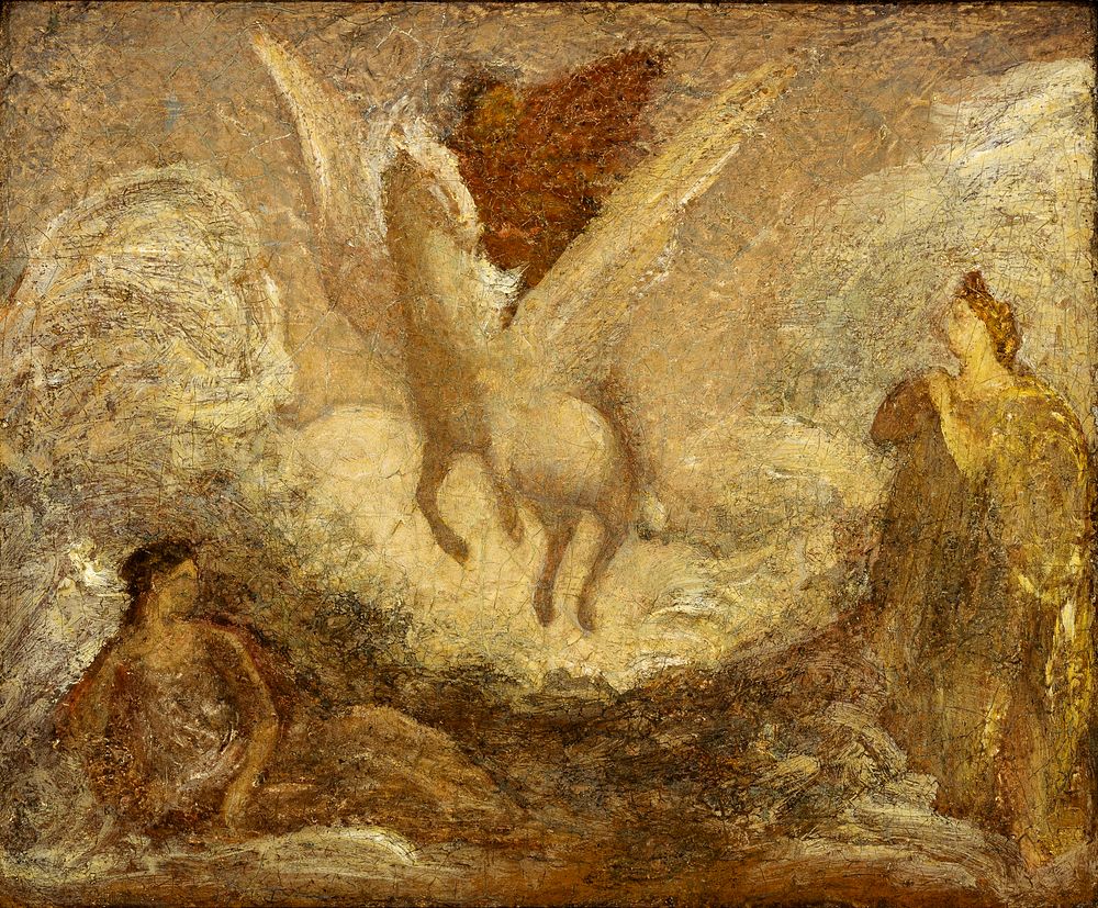 Pegasus Departing, Albert Pinkham Ryder