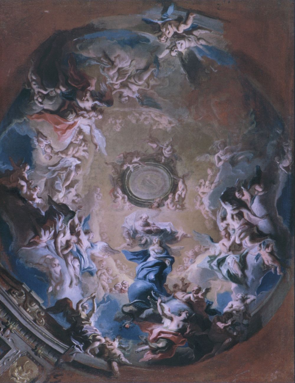 God the Father Receiving the Madonna of the Immaculate Conception, Smithsonian American Art Museum, Gift of John Gellatly