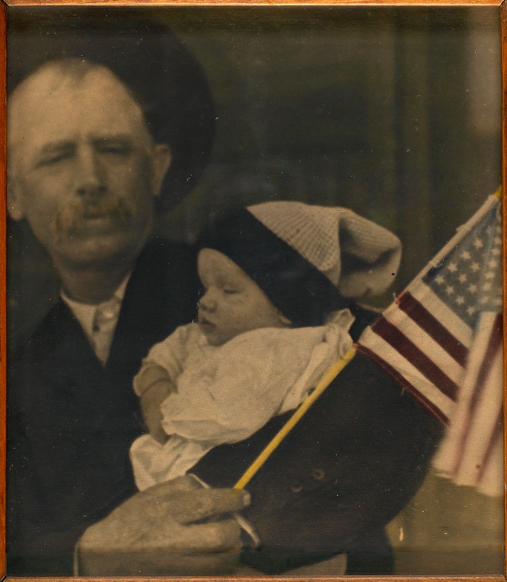 Grandad and the Kid, Kansas, 1917