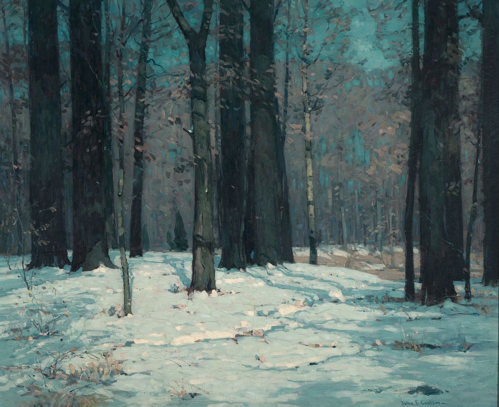 Woods in Winter, John F. Carlson