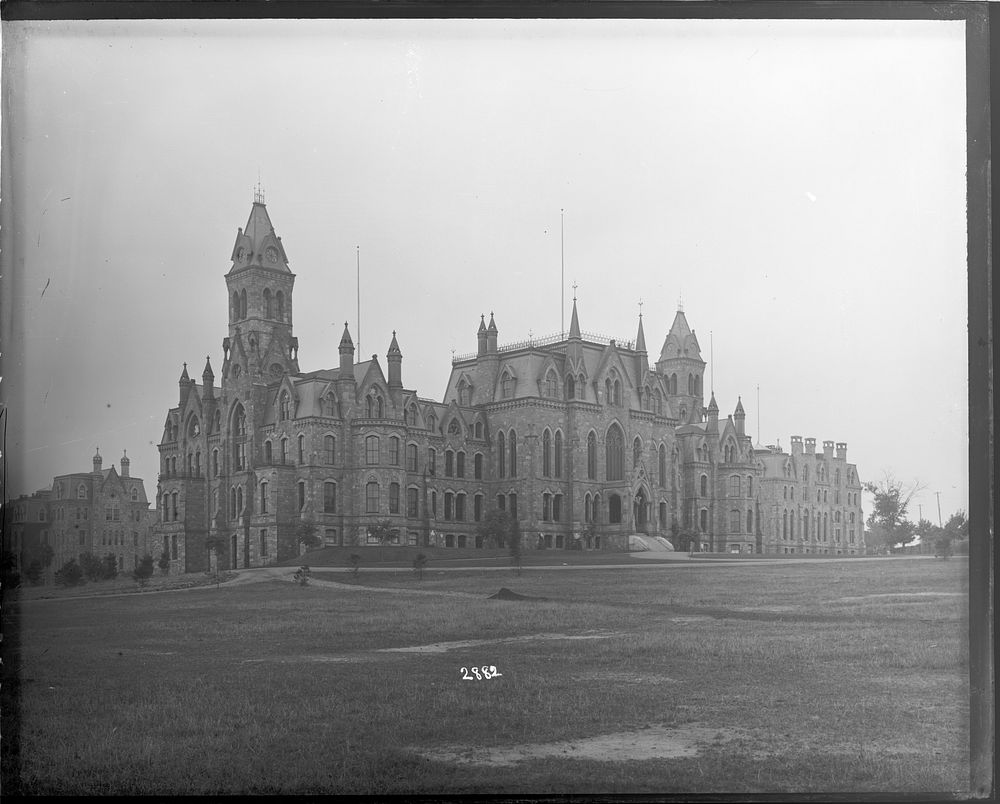 Exterior View of College Hall at University of Pennsylvania