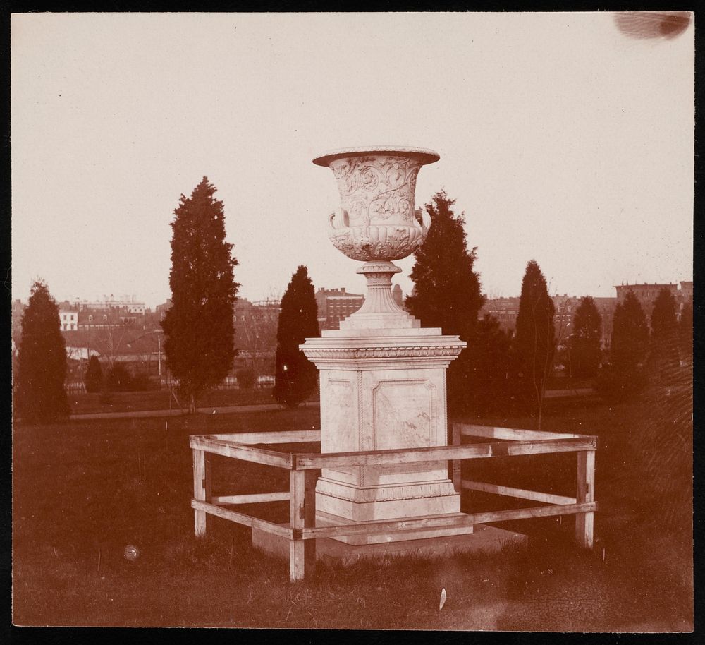 Andrew Jackson Downing Urn on Smithsonian Grounds