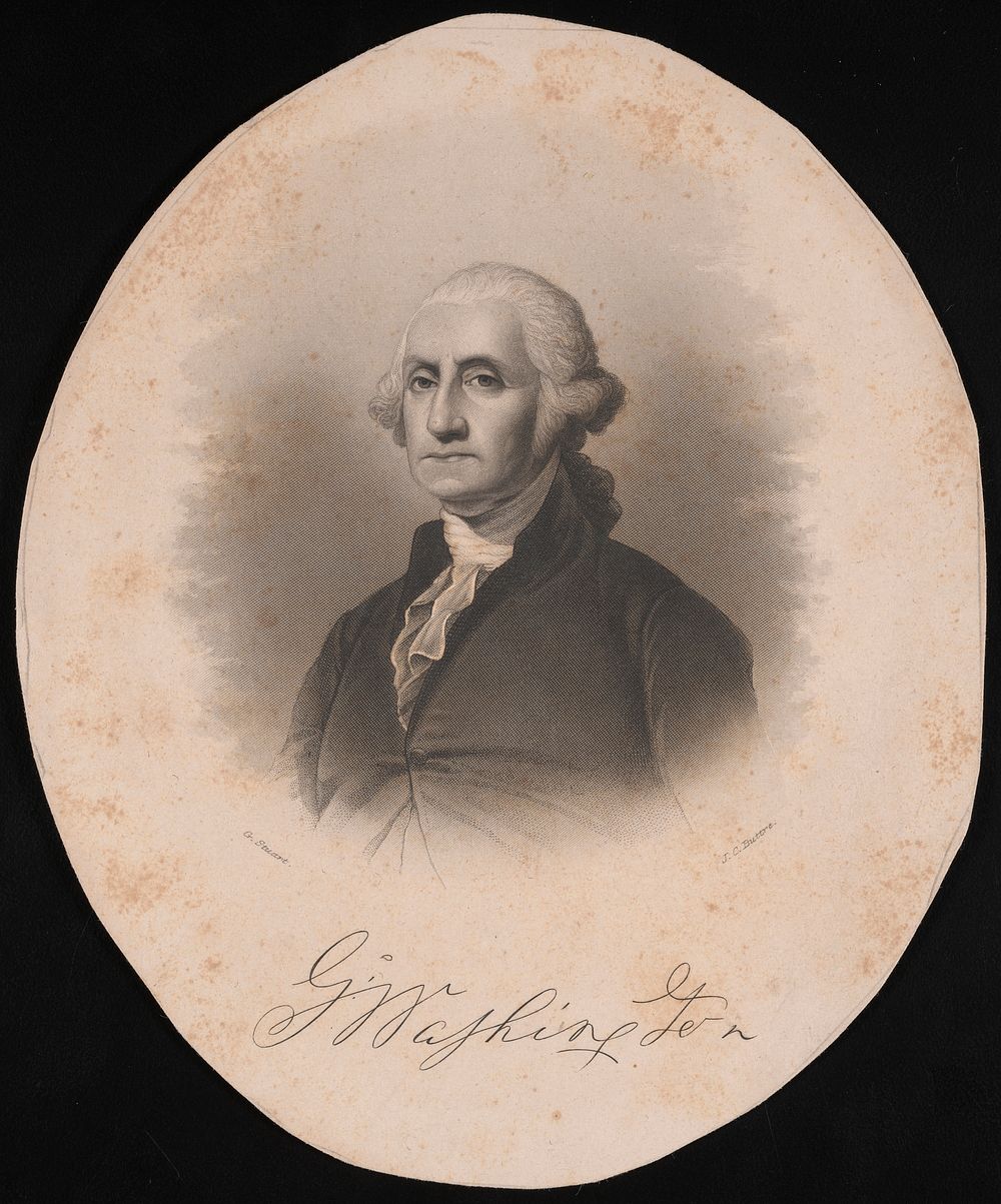 Portrait of George Washington (1732-1799)