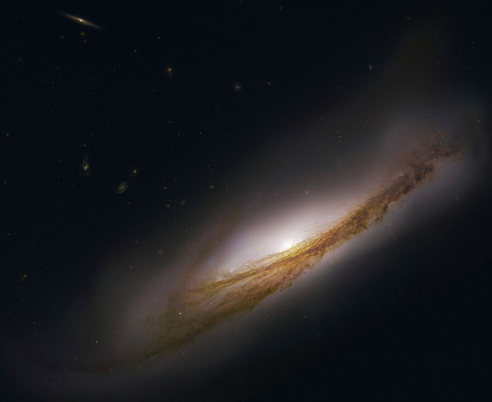 NGC 3190 by Hubble Space Telescope
