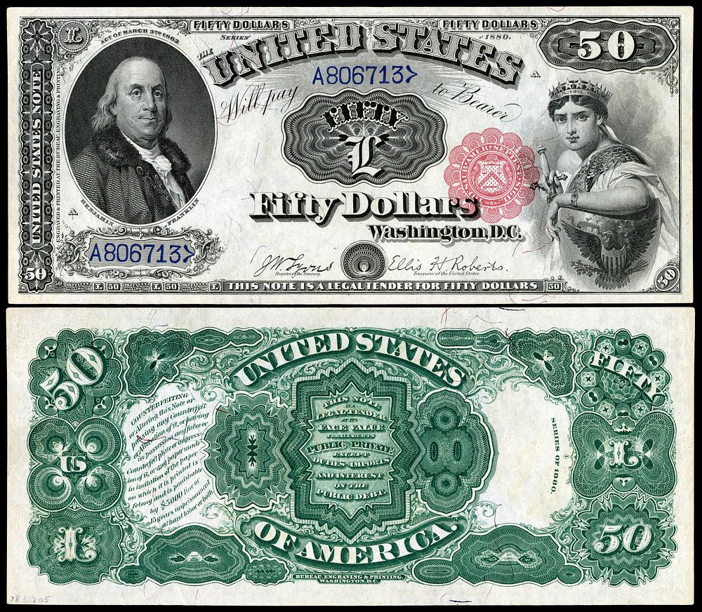 United States $50 Banknote, U.S. | Free Photo - rawpixel