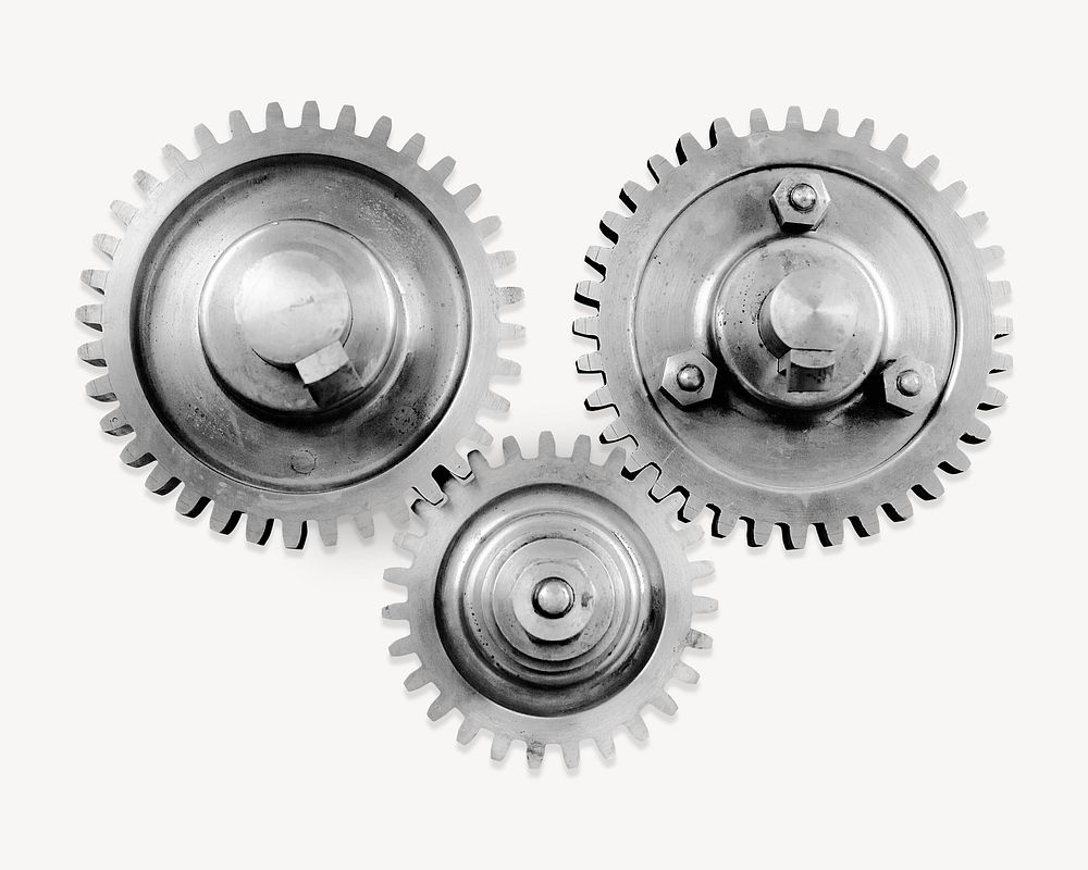 Machinery gear  isolated design