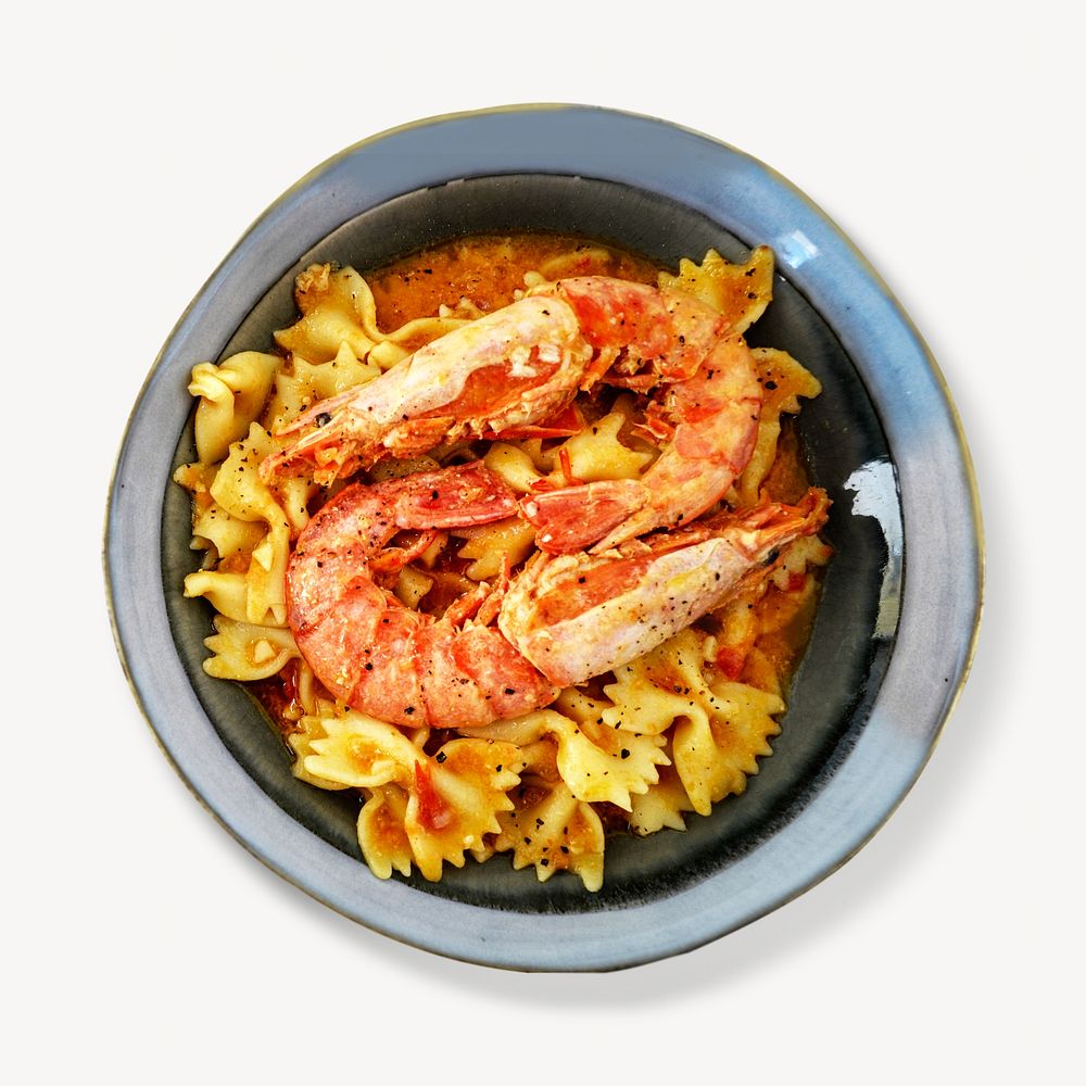 Italian pasta, food isolated design