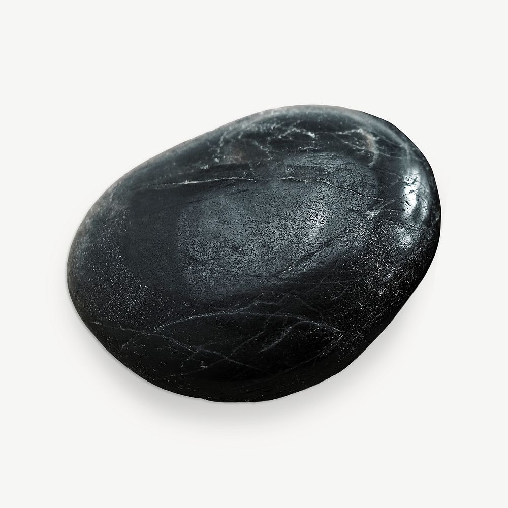 Black stone isolated psd